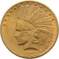 Preview: USA 10 Dollar Indian Head Goldmünze aus 900er Gold